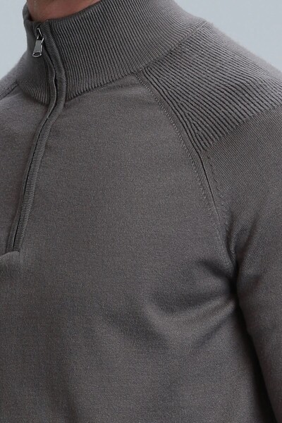 Face Men's Sweater Mink - 3