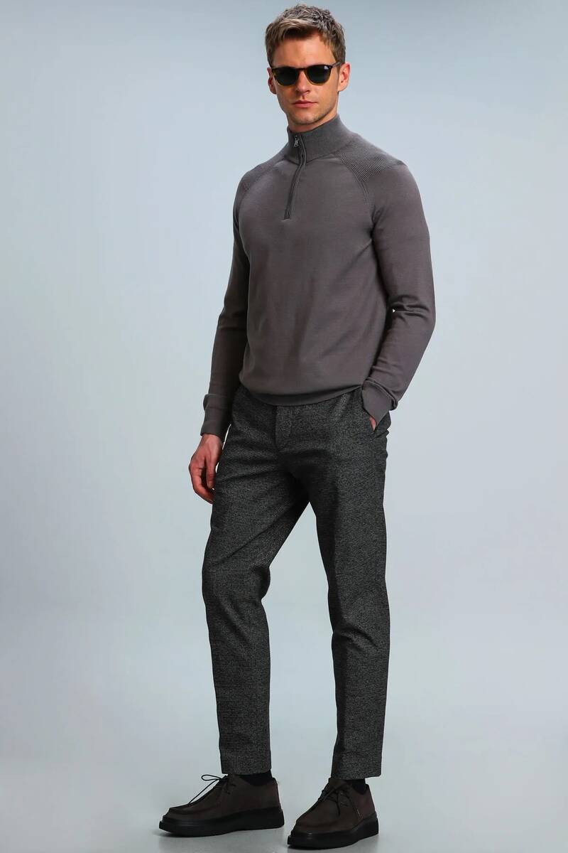 Face Men's Sweater Mink - 4