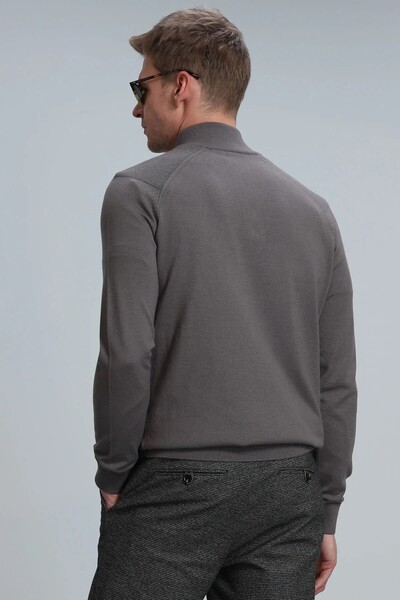 Face Men's Sweater Mink - 6