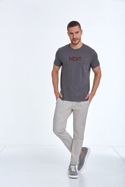 Fair Printed Men's T-Shirt Anthracite - 4