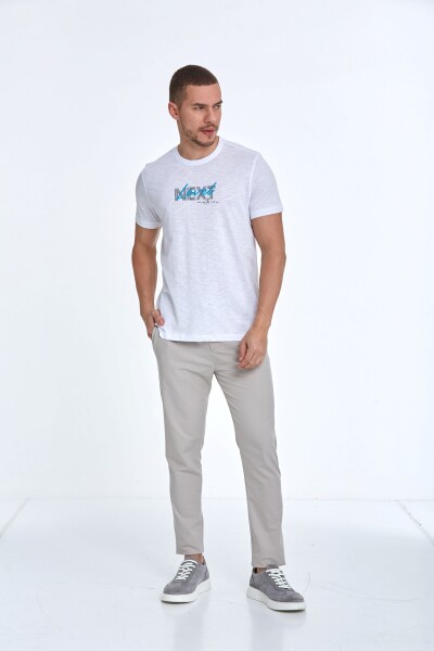 Fair Printed Men's T-Shirt White - 2