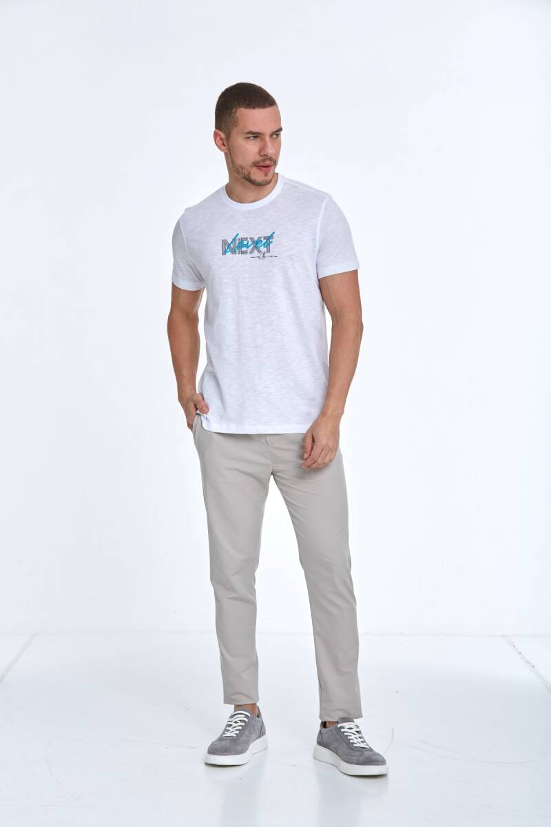 Fair Printed Men's T-Shirt White - 2