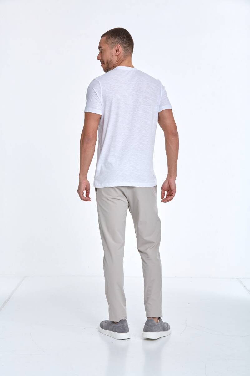 Fair Printed Men's T-Shirt White - 5