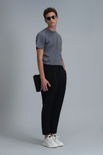 Felıx Modern Grafik T-Shirt Gri - 2