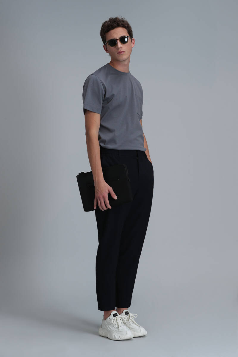 Felıx Modern Grafik T-Shirt Gri - 2