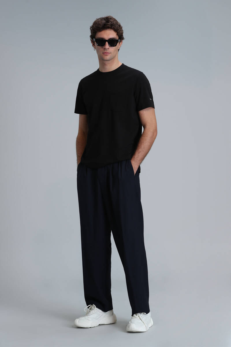 Felıx Modern Grafik T-Shirt Siyah - 2