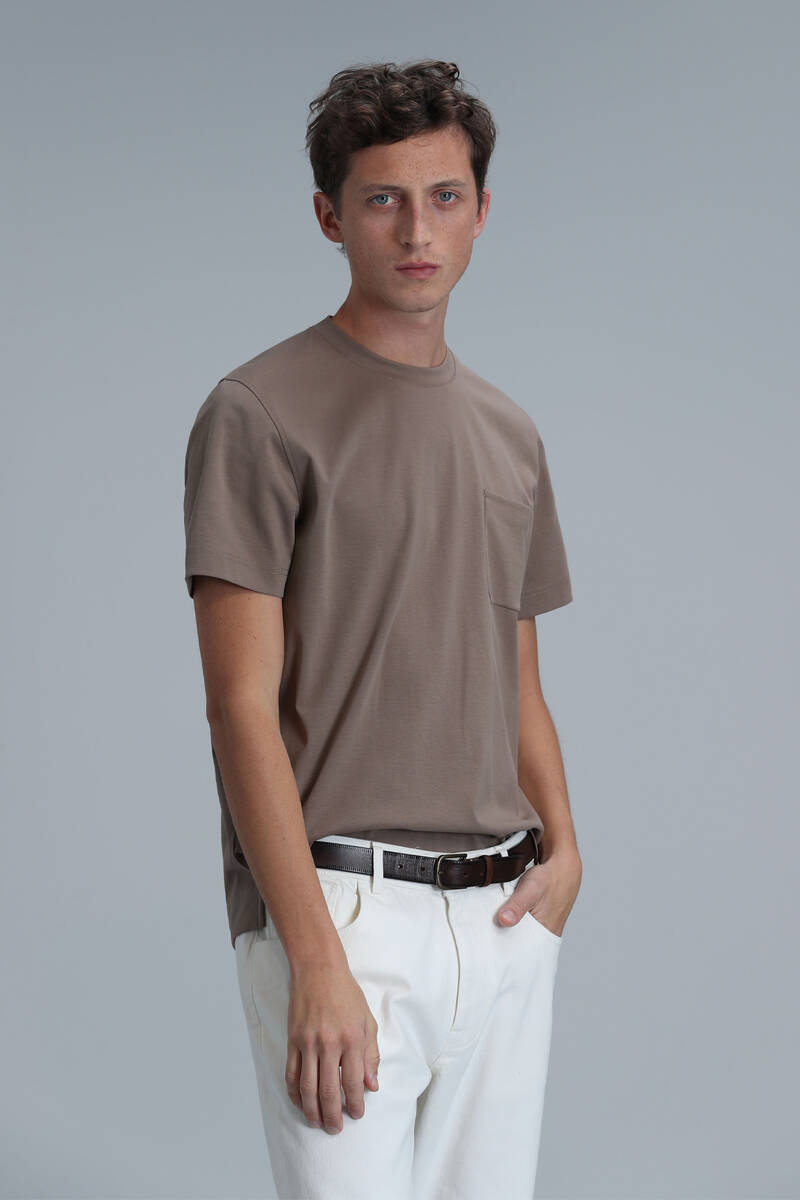 Felix Modern Graphic T-Shirt Camel Hair - 3