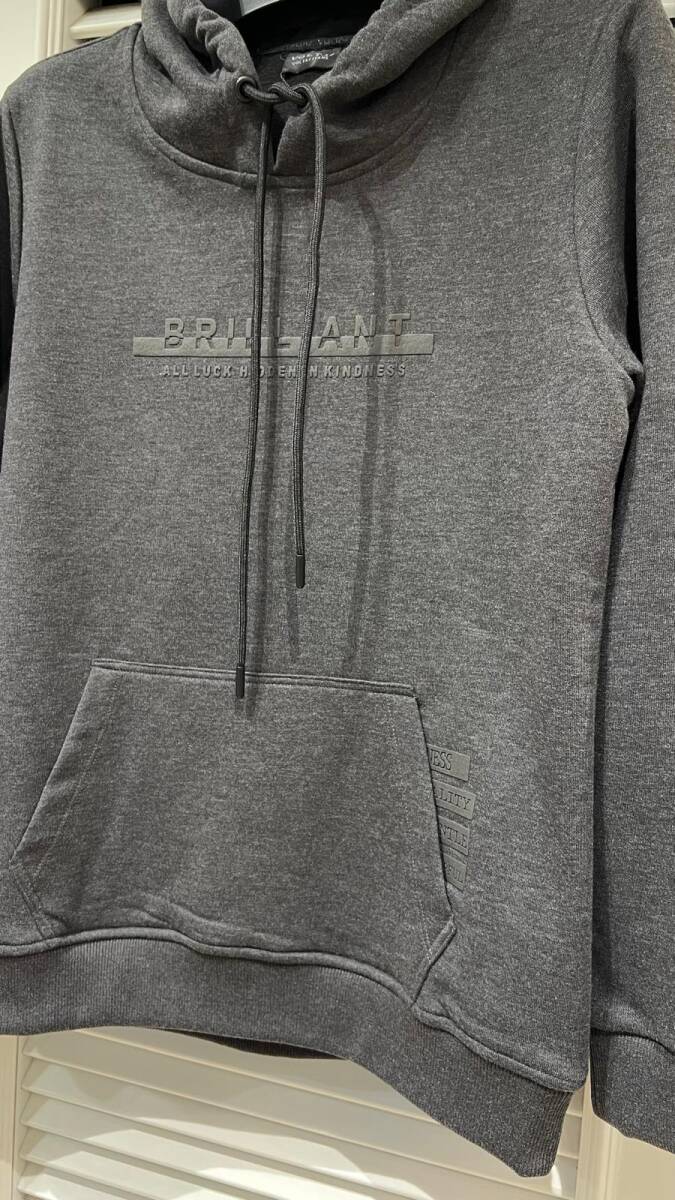 Fern Kapüşonlu Erkek Sweatshirt Antrasit - 1