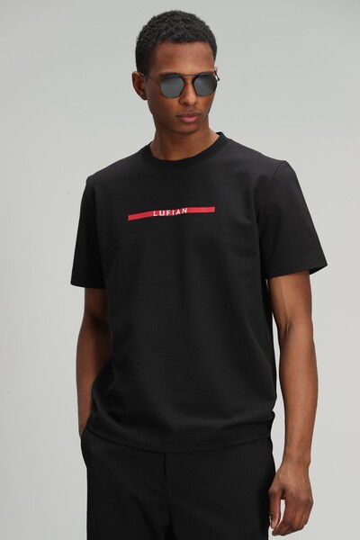 LUFIAN - Fitted Men's Basic T-Shirt