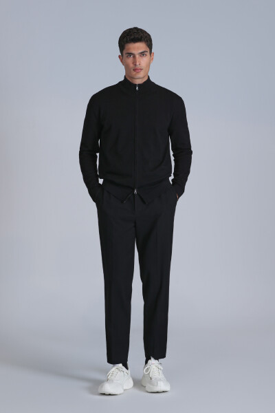 Force Erkek Hırka Siyah - 4