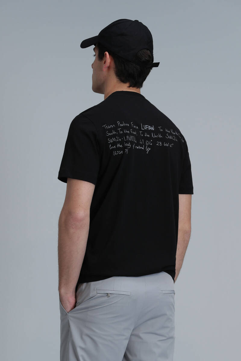 Fred Modern Graphic T-Shirt Black - 6