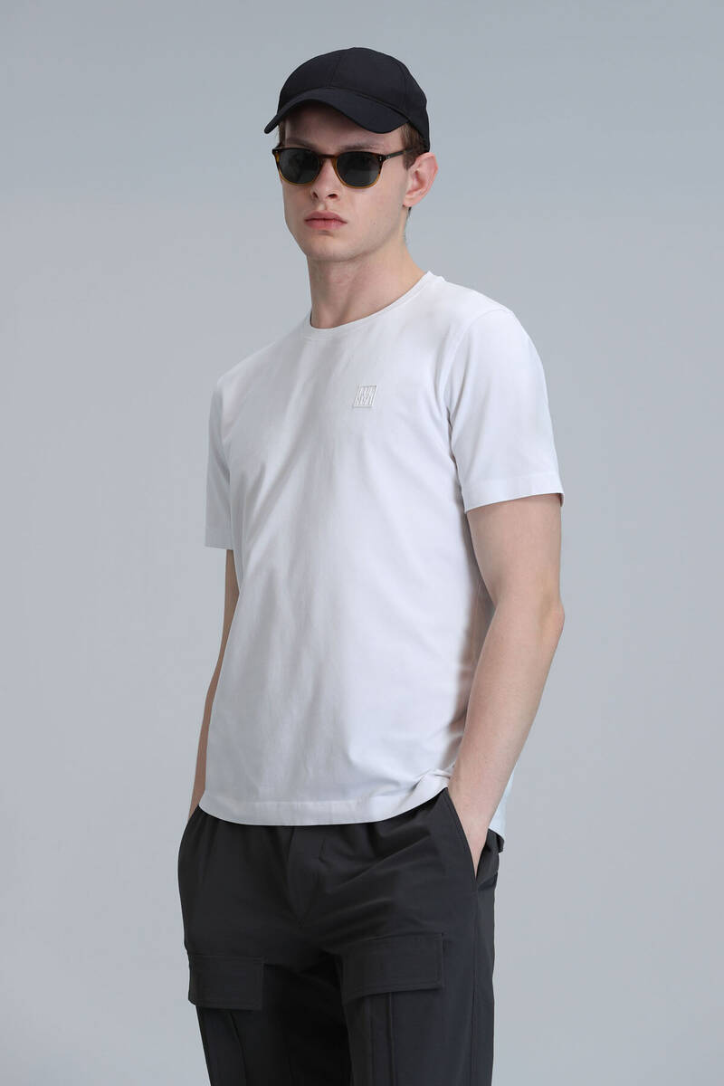 Футболка Pablo Modern с рисунком, белая - 3