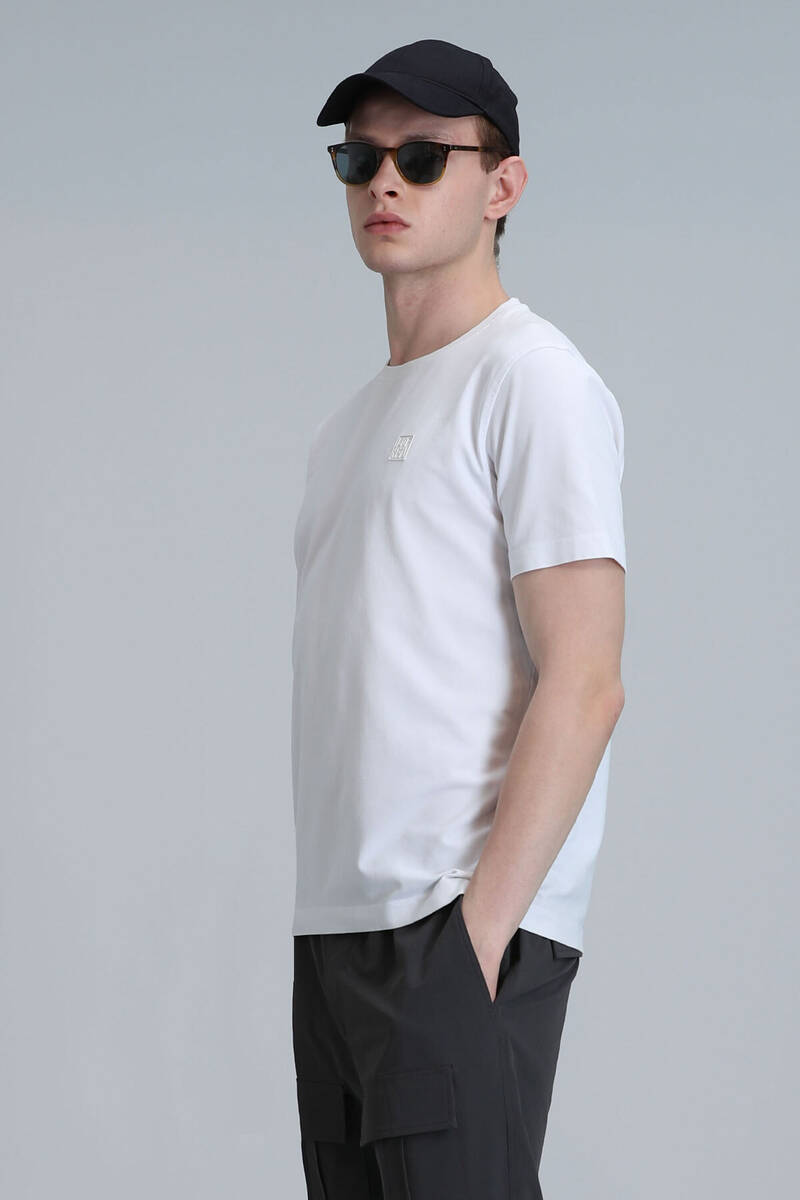 Футболка Pablo Modern с рисунком, белая - 5