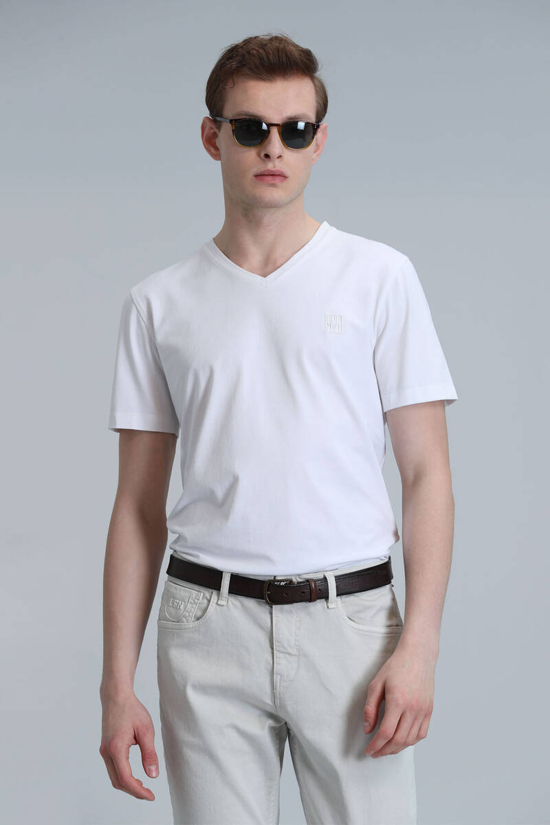 Футболка с рисунком Tuna Modern, белая - 3