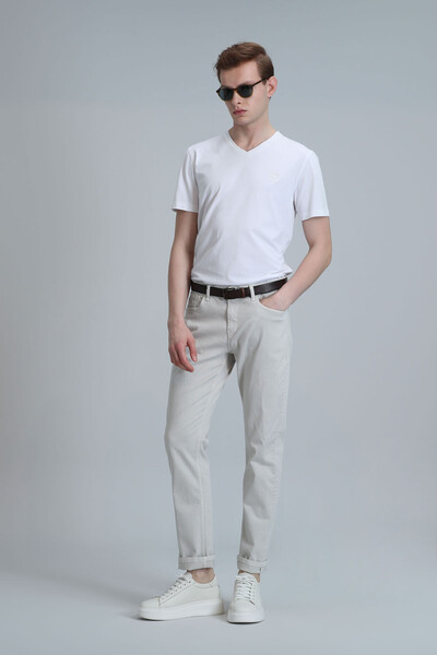 Футболка с рисунком Tuna Modern, белая - 4