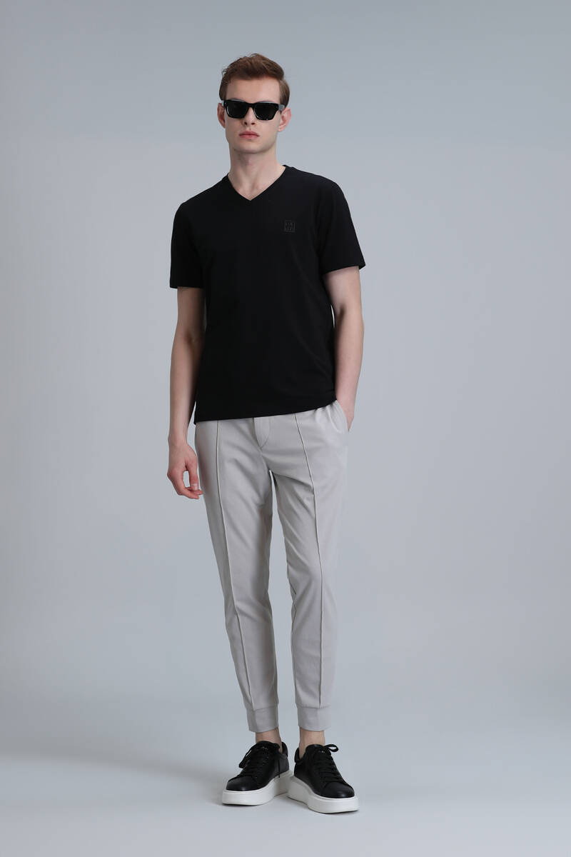 Футболка с рисунком Tuna Modern, черная - 2