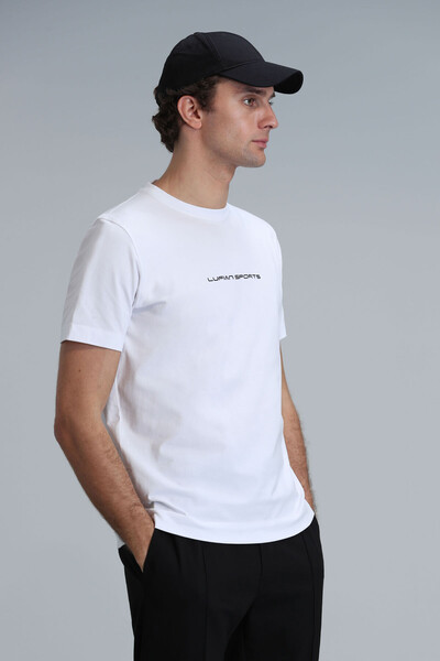 Футболка Tony Modern с рисунком, белая - 3