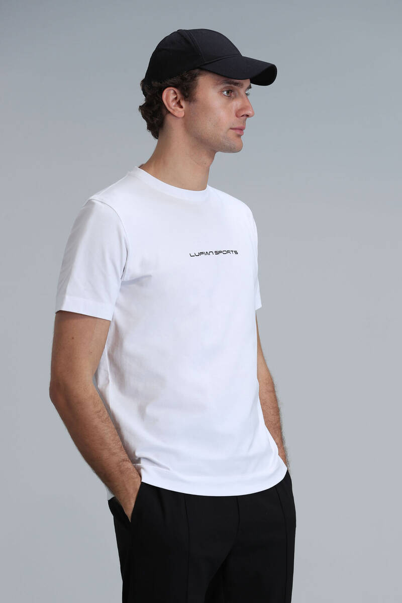 Футболка Tony Modern с рисунком, белая - 3