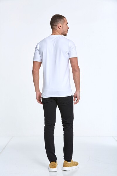Future Printed Cotton Crew Neck T-Shirt - 20