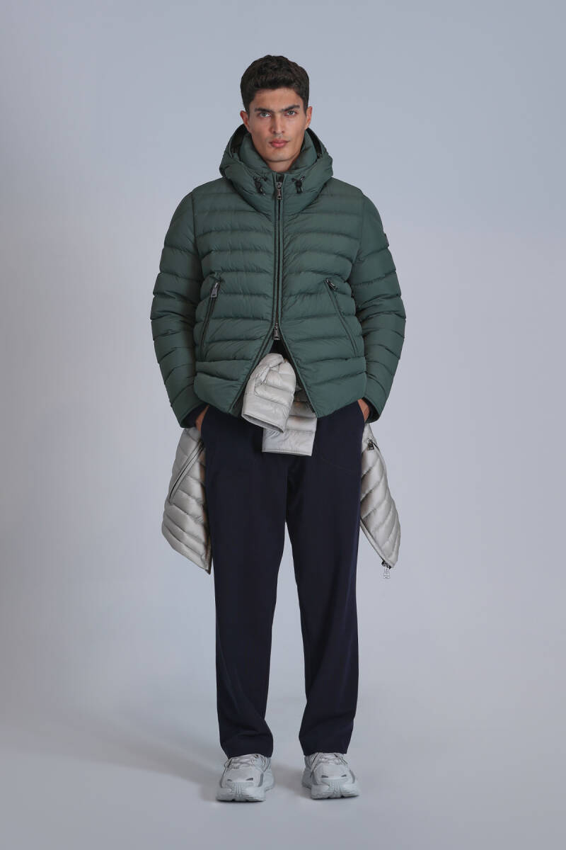 Gabriel Goose Down Men's Coat Green - 2