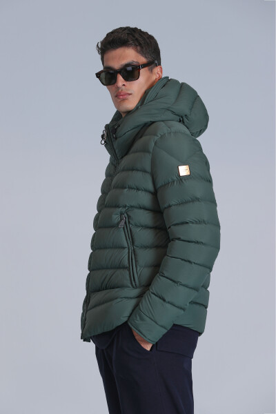 Gabriel Goose Down Men's Coat Green - 3