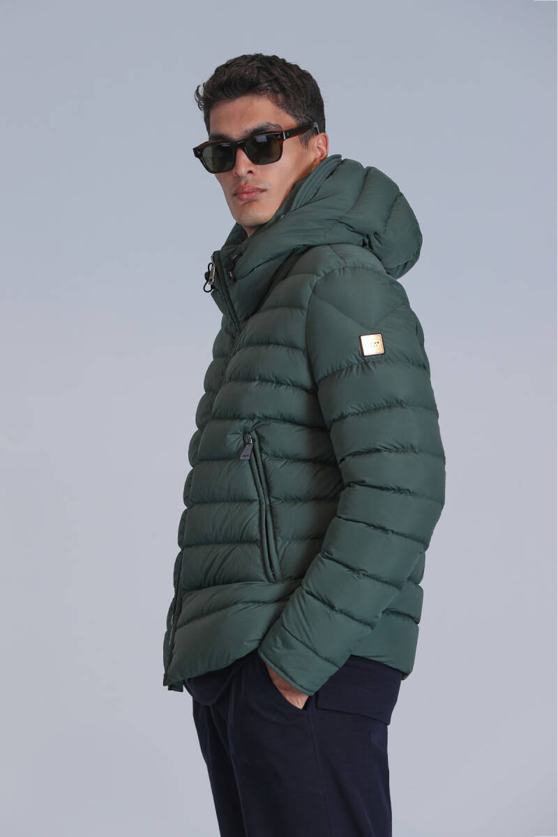 Gabriel Goose Down Men's Coat Green - 3