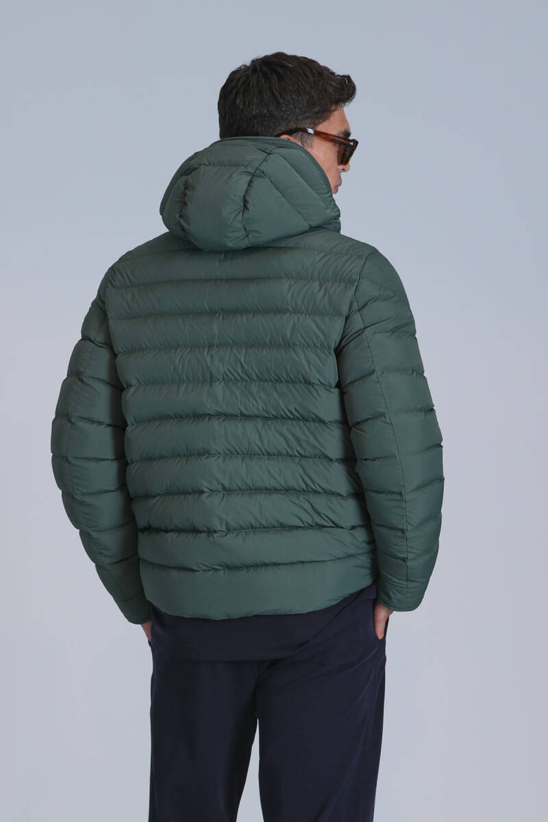 Gabriel Goose Down Men's Coat Green - 6