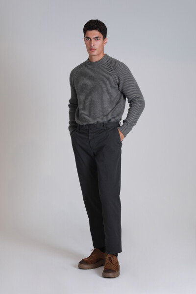 Gabriel Sports Men's Chino Pants Slim Fit Dark Green - 5