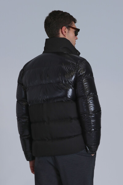 Genius Kaz Tüyü Erkek Mont Siyah - 6