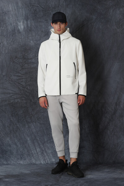 Glas Men's Sweatpants Stone 