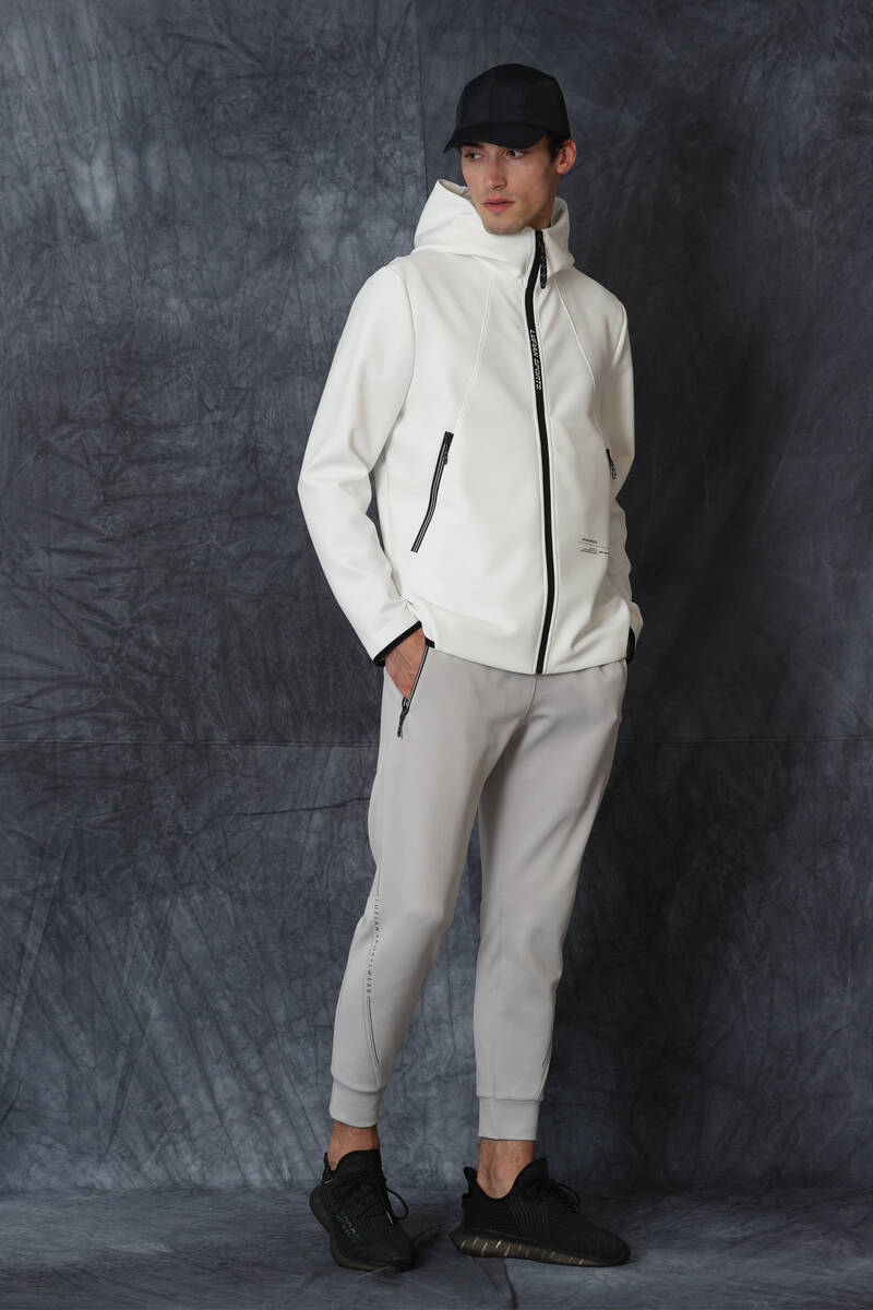 Glas Men's Sweatpants Stone - 3