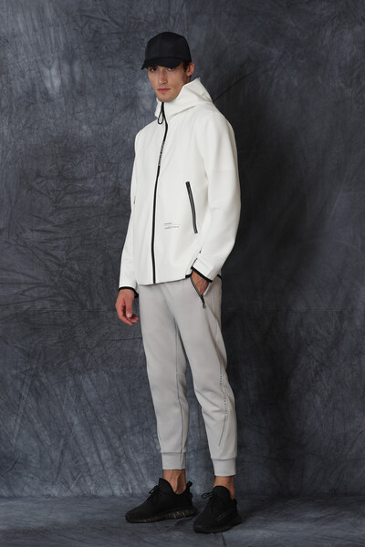 Glas Men's Sweatpants Stone - 4