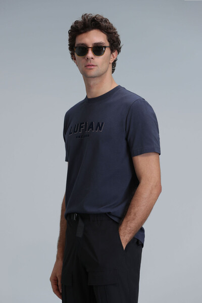 Gold Modern Grafik T- Shirt Antrasit 