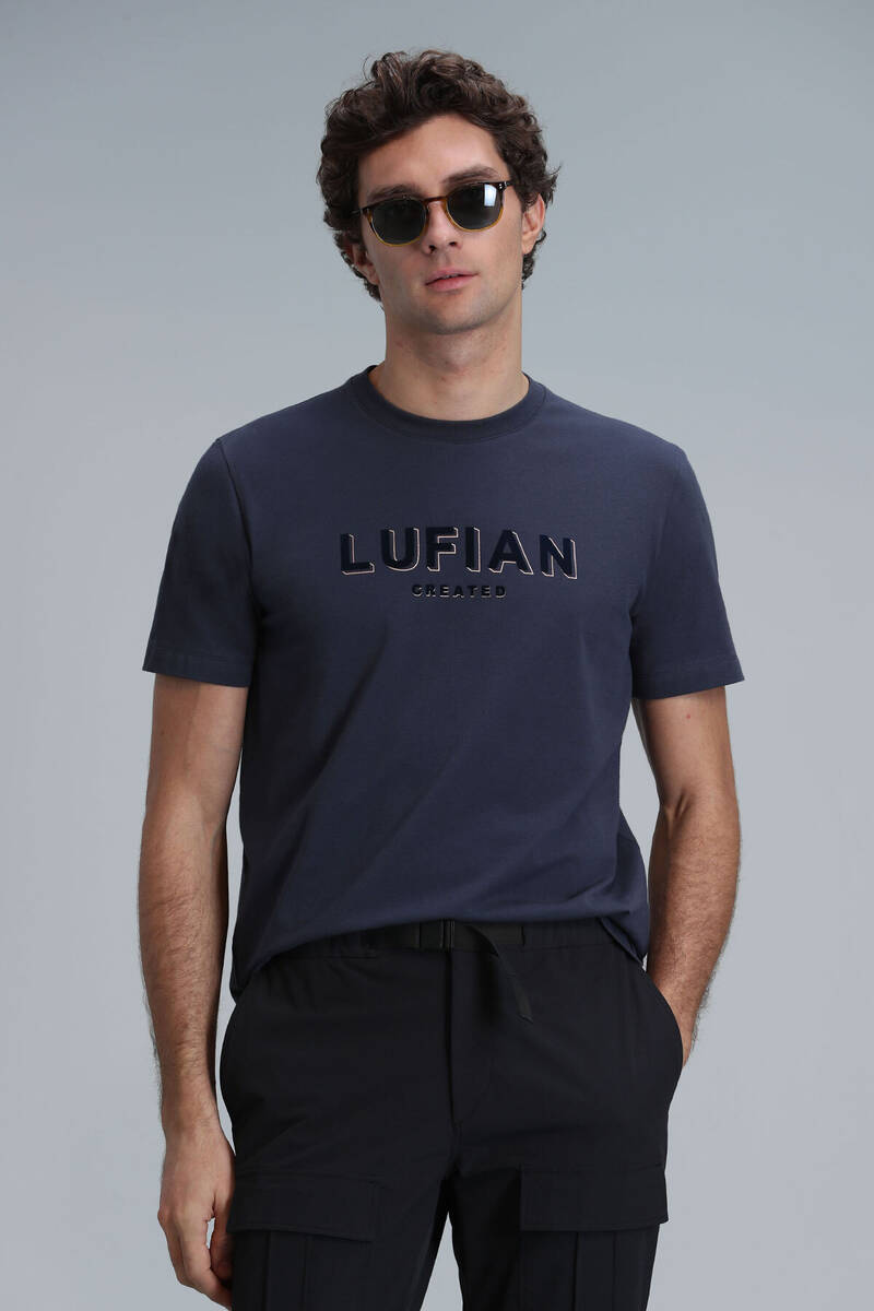 Gold Modern Graphic T-Shirt Anthracite - 3