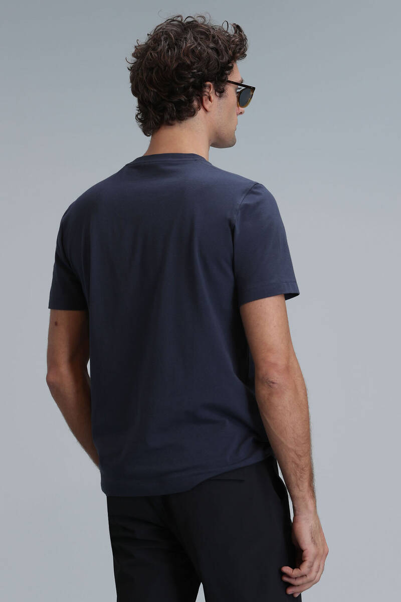 Gold Modern Graphic T-Shirt Anthracite - 6
