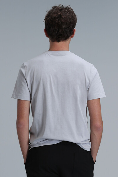 Gold Modern Graphic T-Shirt Stone - 6