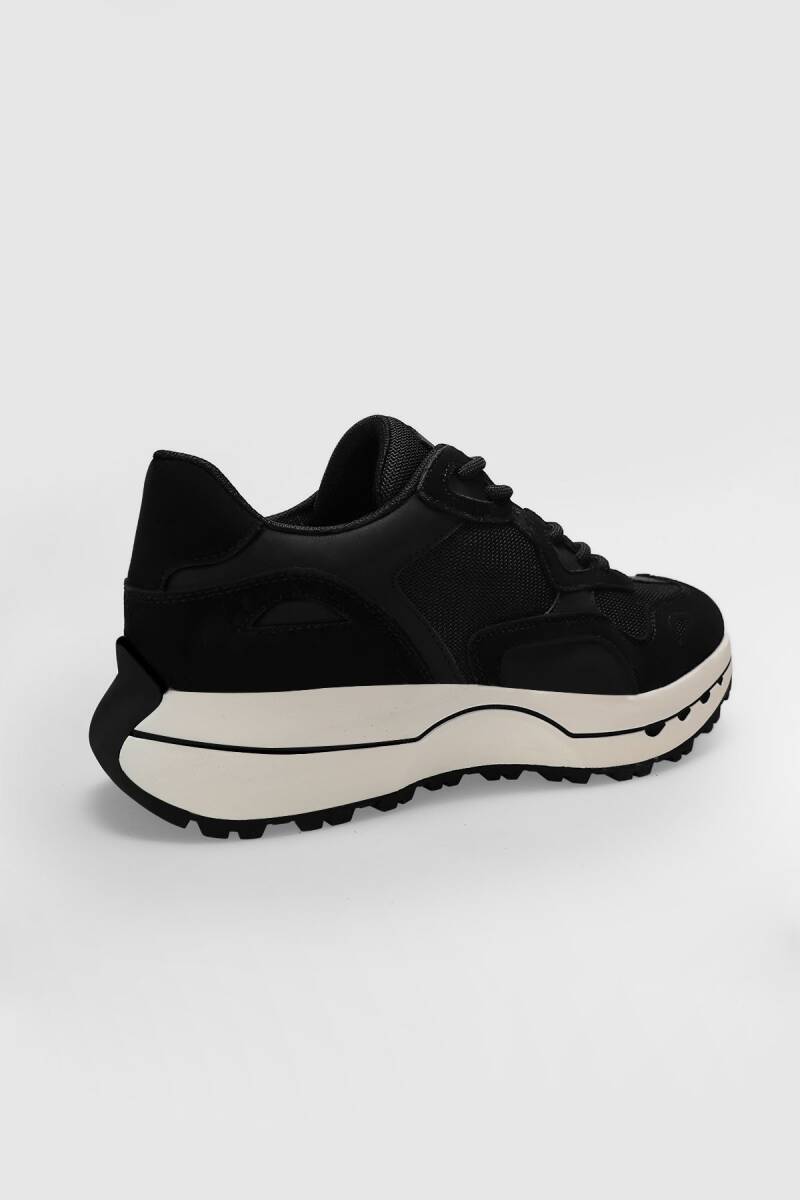 Graham Erkek Sneaker Ayakkabı Siyah - 5