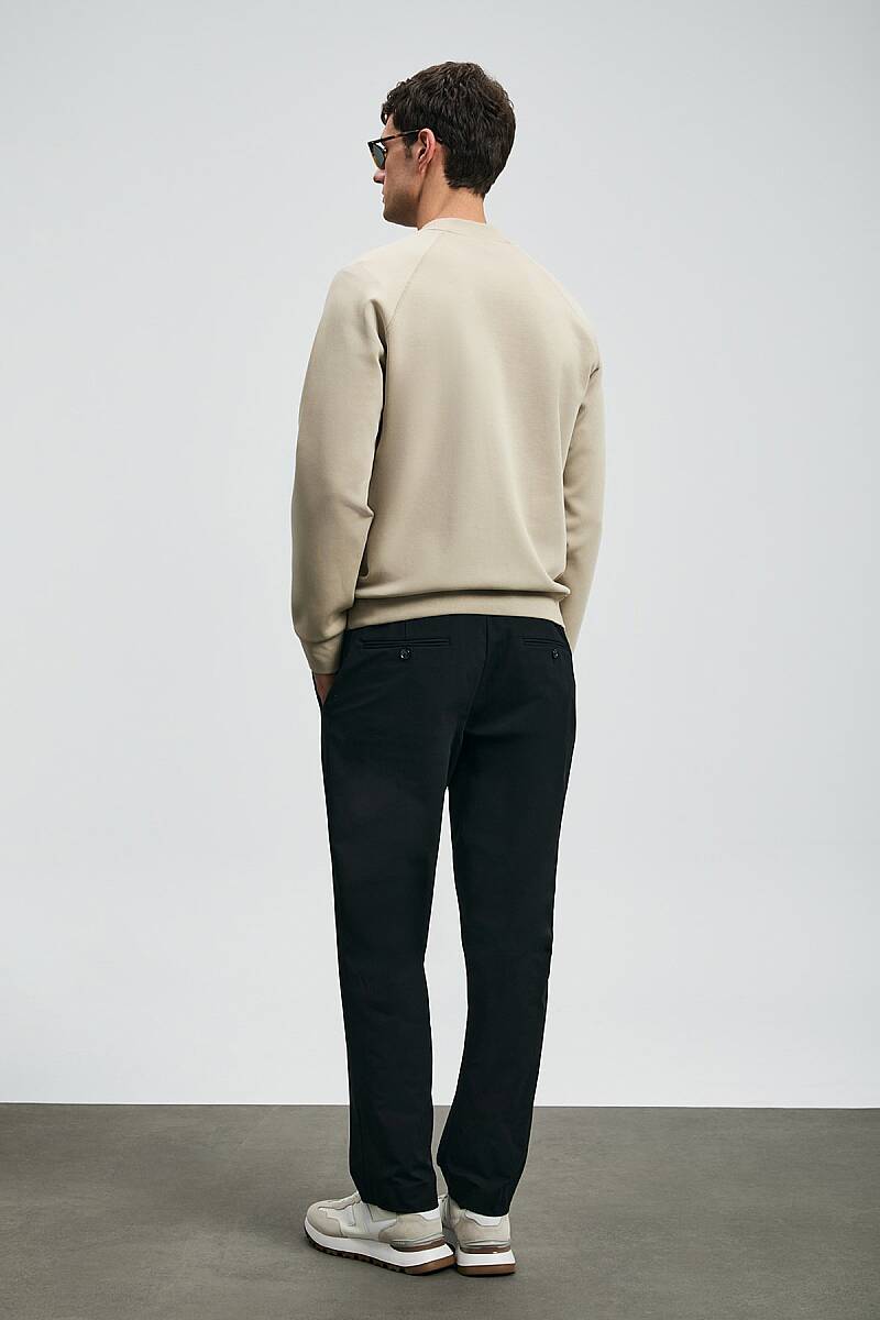 Grant Erkek Sweatshirt Bej - 6
