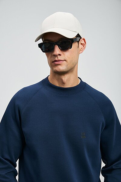 Grant Erkek Sweatshirt Lacivert - 4
