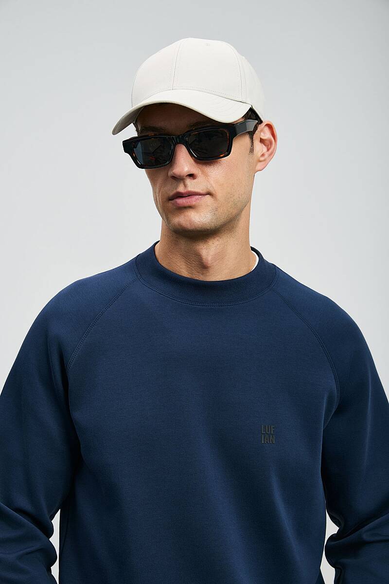 Grant Erkek Sweatshirt Lacivert - 4