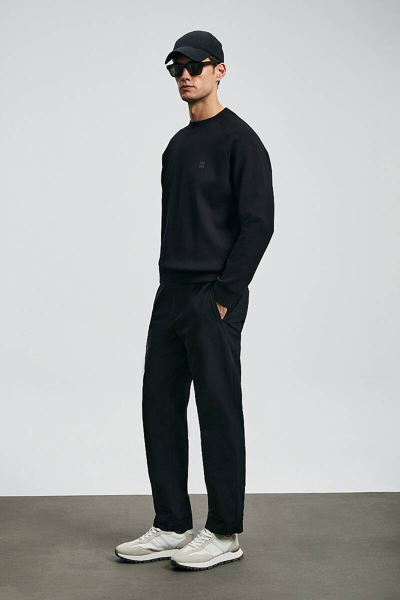Grant Erkek Sweatshirt Siyah - 2