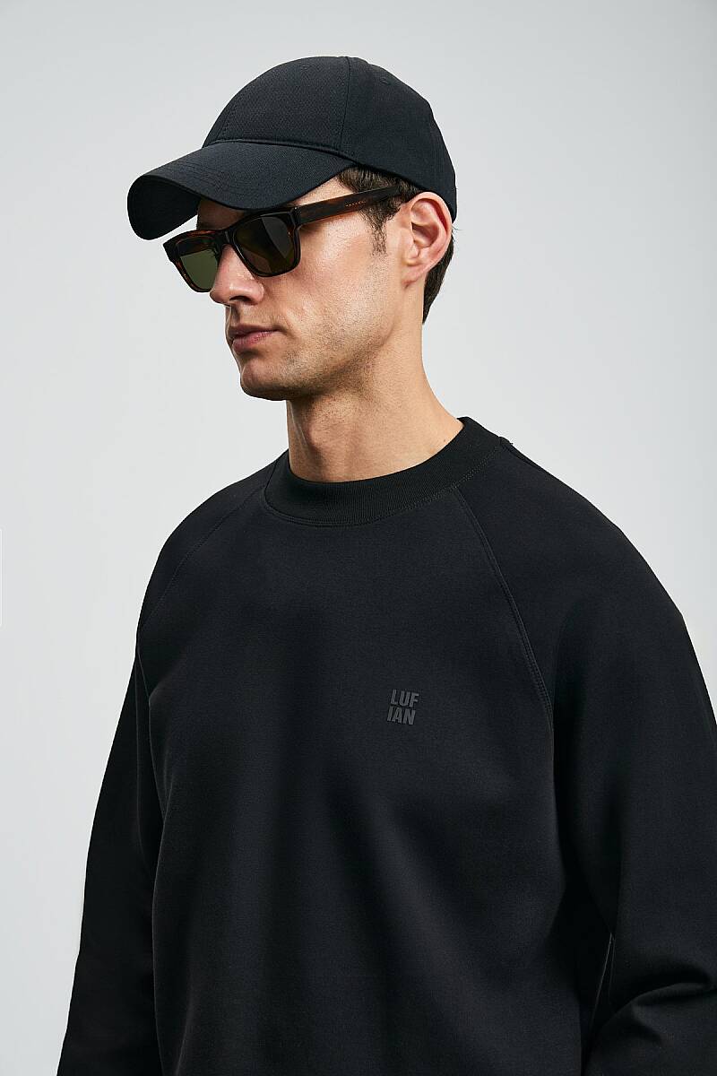 Grant Erkek Sweatshirt Siyah - 5