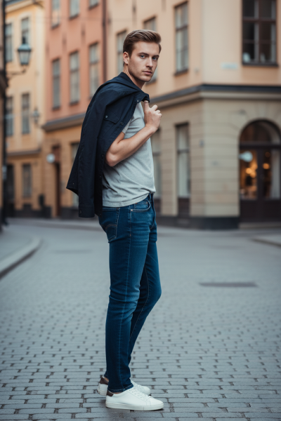 Hector Regular Cut Jeans Blue - 2