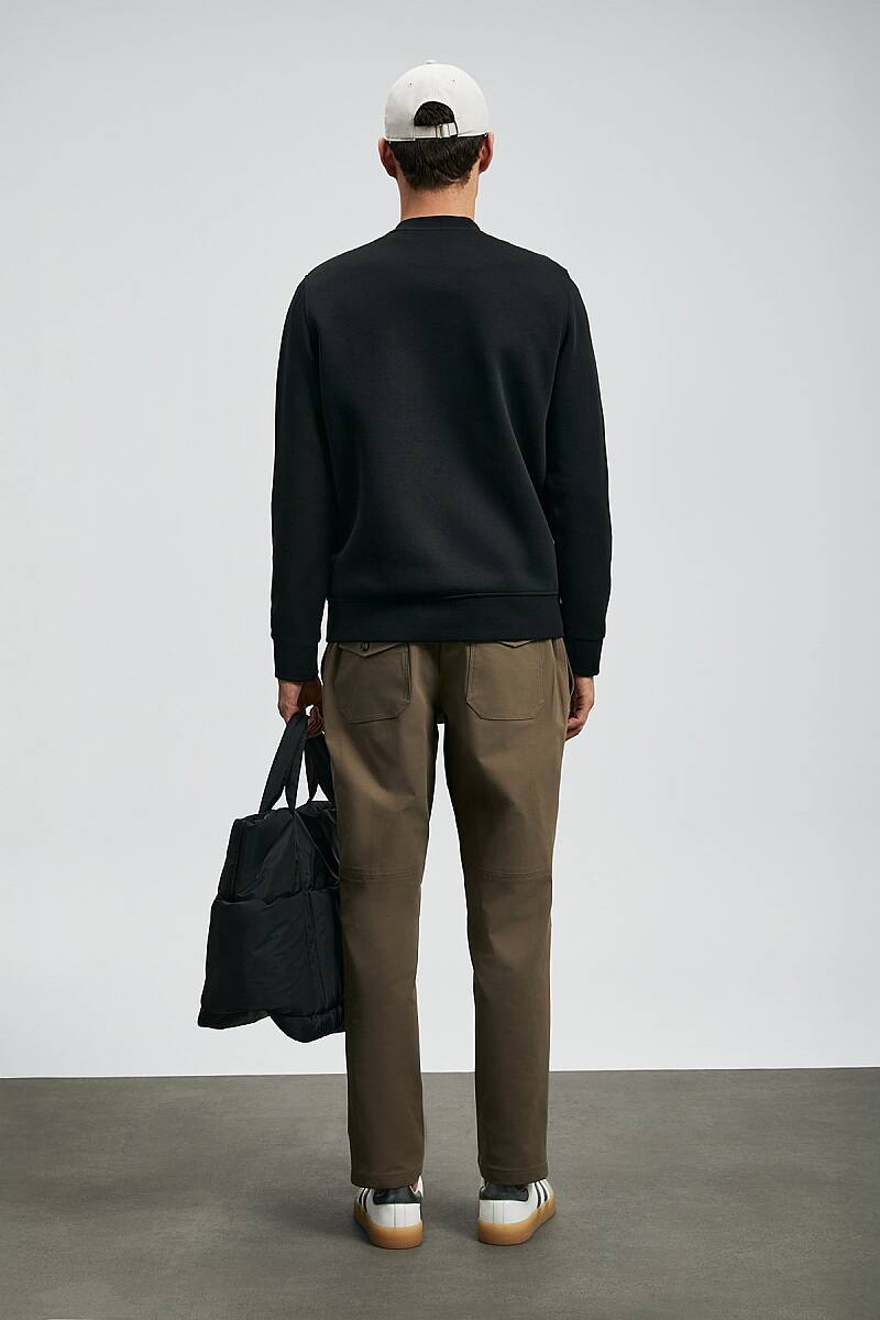 Henry Erkek Sweatshirt Siyah - 6
