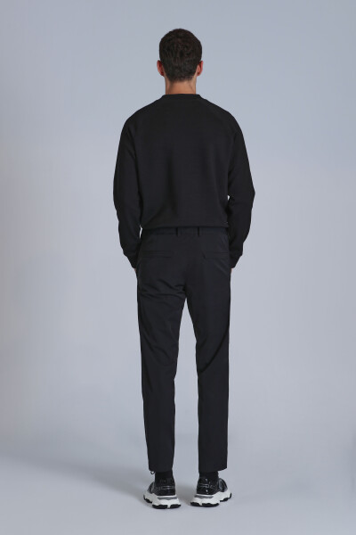 Hidden Spor Erkek Chino Pantolon Slim Fit Siyah - 6
