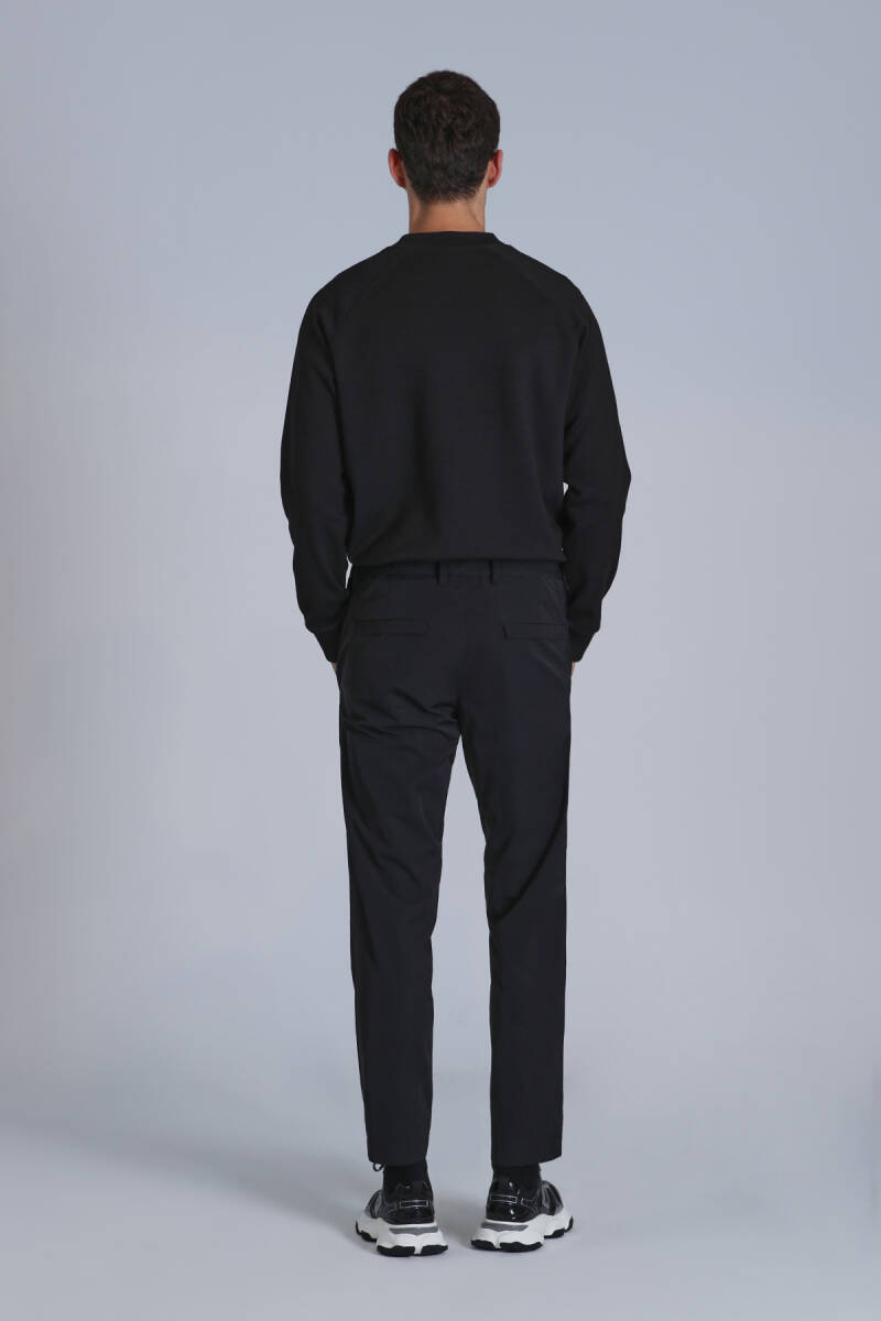 Hidden Spor Erkek Chino Pantolon Slim Fit Siyah - 6