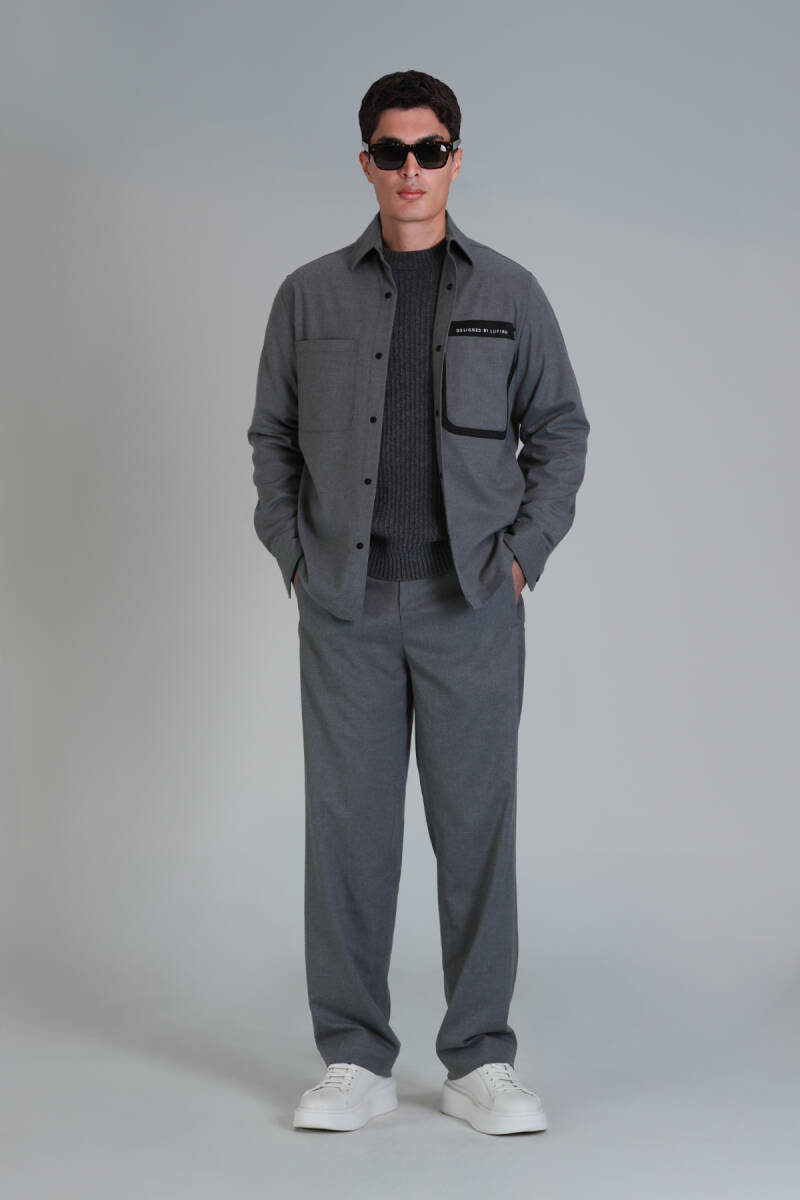 Honer Sports Men's Chino Pants Slim Fit Gray - 2