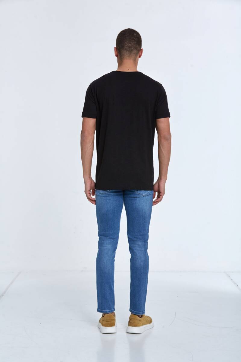 Hope Printed Men's T-Shirt Black - 5