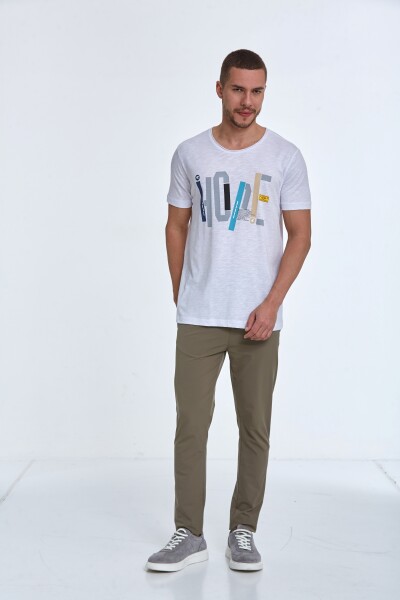 Hope Printed Men's T-Shirt White - 2