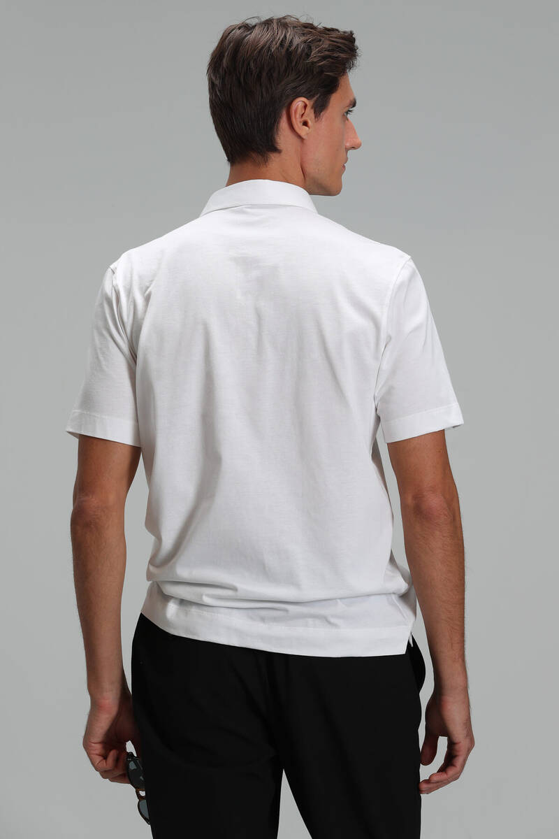 Hope Smart Erkek Polo Tişört Kırık Beyaz - 6